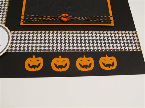 Creative Cricut Designs And More Halloween Scrapbook Layout
