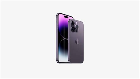 Apple Iphone 14 Pro 256gb Purple And Black Daltron Png