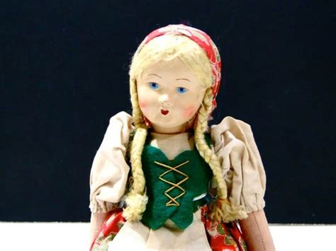 1940s Polish Poland Doll Vintage Collectible By Sueellensflair