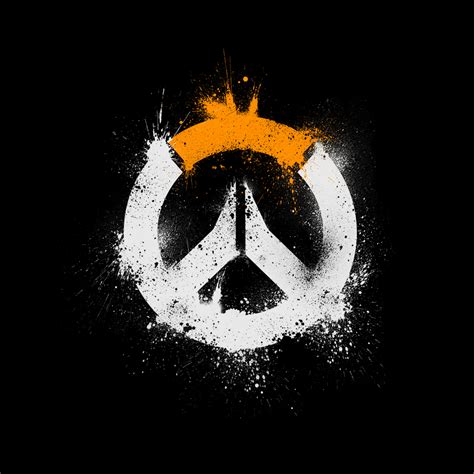 2048x2048 Overwatch Logo Hd Ipad Air Hd 4k Wallpapers Images