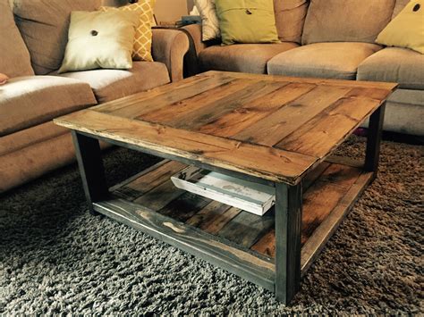 Homemade Rustic Coffee Table Diy Rustic X Coffee Table Plans By Ana