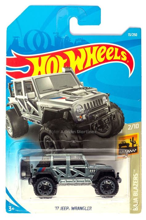 17 Jeep Wrangler Hot Wheels Baja Blazers 210 4392 Jeep
