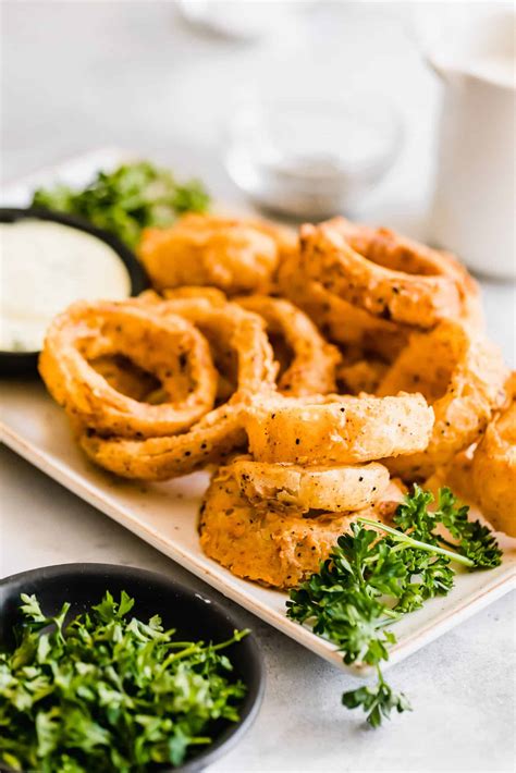 Crispy Homemade Onion Rings Recipe An Easy 20 Minute Appetizer