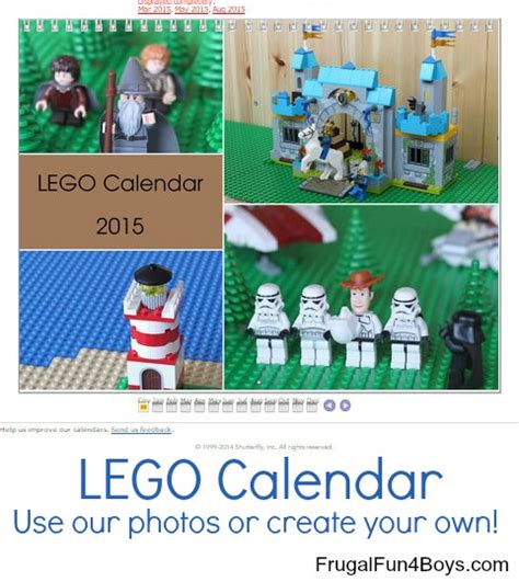 Create Your Own Lego Wall Calendar Frugal Fun For Boys And Girls