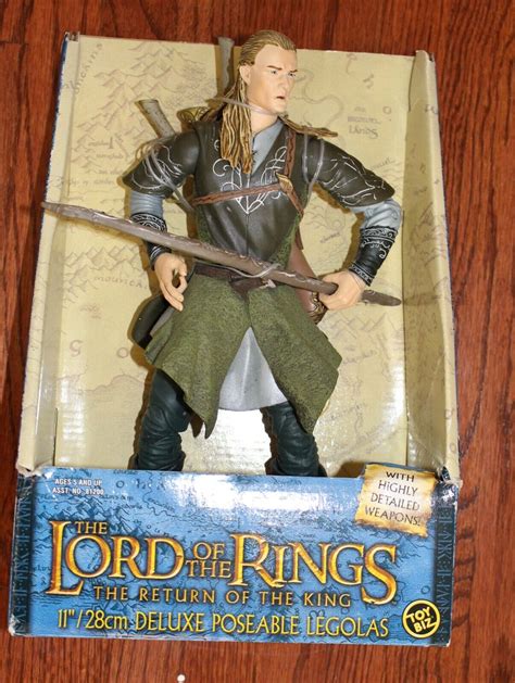 The Lord Of The Rings Rturn Of The Kings Legolas 11 Figure Toy Biz Ebay