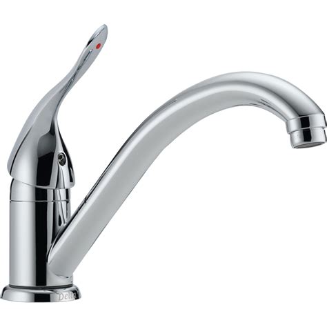 Delta Classic One Hole Chrome Classic Single Handle Kitchen Faucet 540