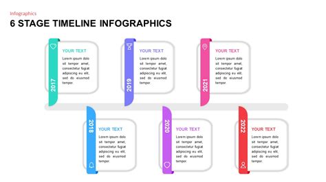 Six Stage Timeline Powerpoint Template Slidebazaar