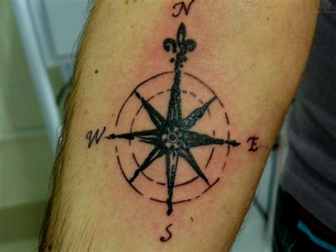 Old Compass Tattoo