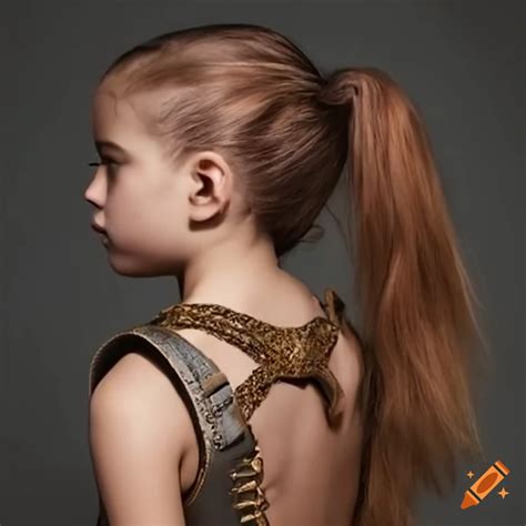 amazon warrior girl age 12 side view