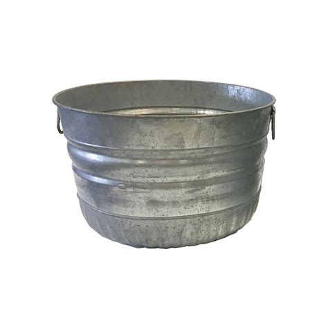 Galvanized Bushel Tub Event Rentals Premiere Events