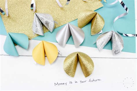 Paper Fortune Cookie Craft Fun And Easy To Make Fun Crafty Diy