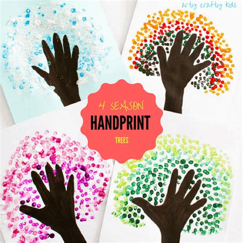 6 Fun Handprint Crafts - diy Thought