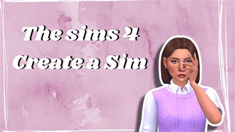 Create A Sim The Sims 4 Cc Links Youtube