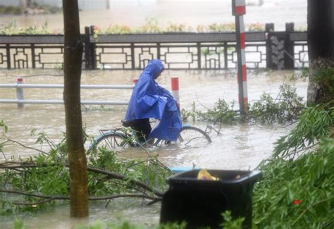 China Zhejiang Wenling Typhoon Lekima Cn Gallery Social News Xyz