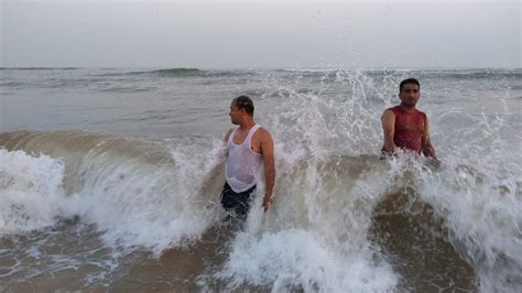 Puri Sea Beach Odisha Part 2 Youtube