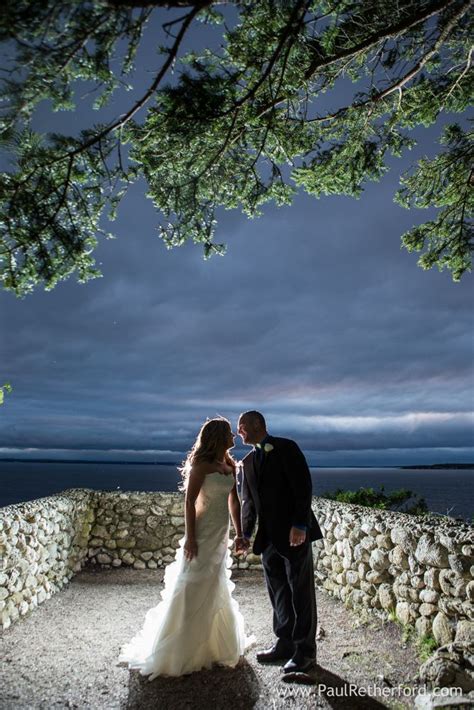 Backlighting At The Inn At Stonecliffe On Mackinac Island Michigan By Paul Retherford Wedding
