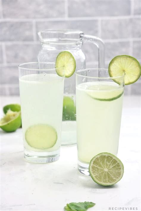 Lime Juice Recipe Limeade Recipe Vibes