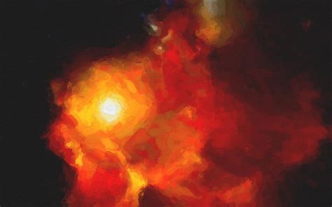 Abstract Nebulla With Galactic Cosmic Cloud 30 Painting By Celestial Images