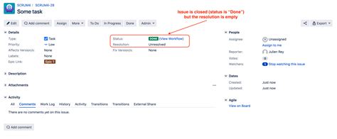 How To Edit The Resolution Of A Jira Issue Jira Atlassian Documentation