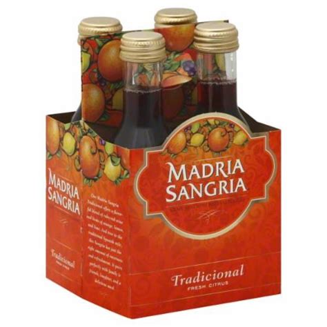 Madria Sangria 4 Bottles187 Ml Ralphs