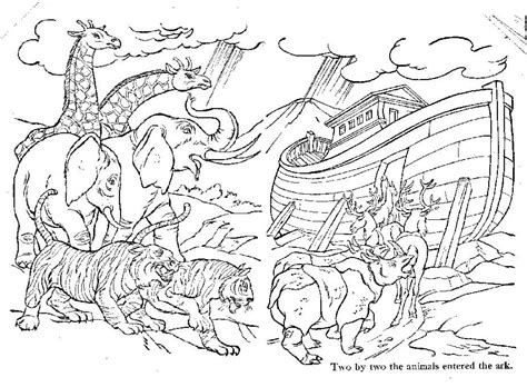 ark van Noah Kleurplaten, Werkjes, Dieren