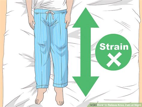 This is the most obvious solution. 3 Ways to Relieve Knee Pain at Night - wikiHow