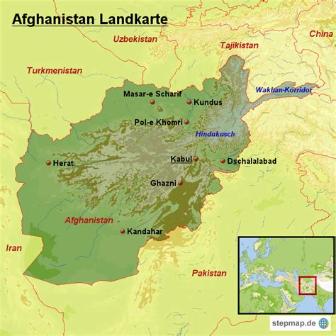 Afghanistan Landkarte Von Landkarten Landkarte Für Afghanistan