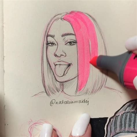 Natalia Madej Nataliamadej • Instagram Photos And Videos Girl Drawing Sketches Graffiti