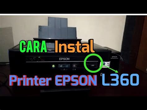 Cara Instal Printer EPSON L Tutorial Cara Install Printer Tutorial YouTube