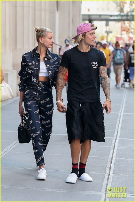 justin bieber and hailey baldwin hold hands after dinner date photo 4111224 justin bieber