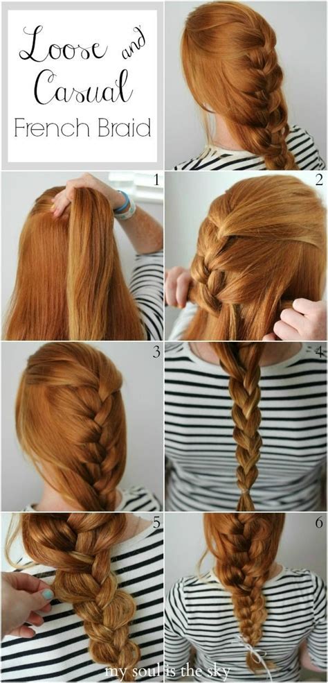 Cute french braid for short hair. 12 Stunning Braided Hairstyles with Tutorials - Pretty Designs