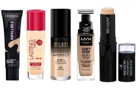 The Best Full Coverage Foundations For Under €20 Fashion Advice