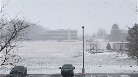 They often `came down' handsomely, and `a merry christmas, uncle! Snow coming down at AccuWeather's headquarters | 9news.com