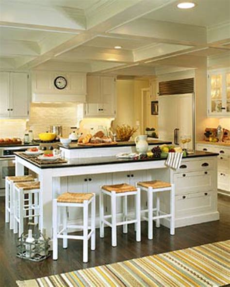 These free kitchen island plans will help you build a fabulous kitchen island that will become the focal point of the room. Granite Kitchen Islands With Seating Using A Tried And ...