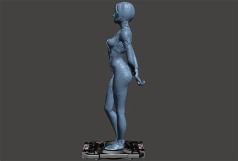 Cortana Halo 4 Ultra High Detailed Surface Game Accurate Stl 3d Model