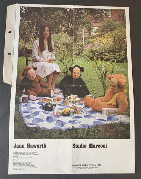 Jann Haworth Robert Fraser Gallery 1968 Poster Pleasures Of Past Times