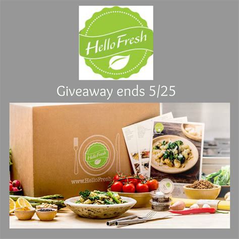 Hellofresh Box Filled With Fresh Delicious Food