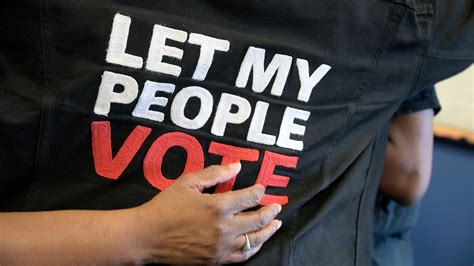 Working To Restore Voting Rights To Returning Citizens Ahead Of The
