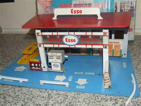 Vintage Esso Garage Posto Gasolina Gasolina