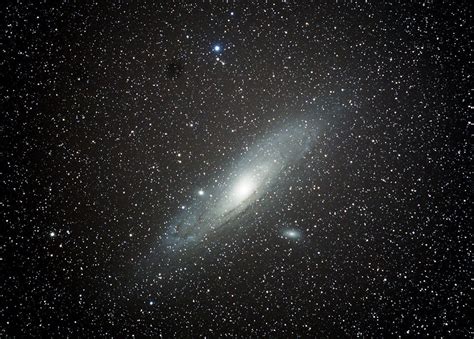 Andromeda M31 With 200mm Lens Astrophotography