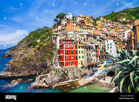 Most Beautiful Italian Villages Riomaggiore In Cinque Terre
