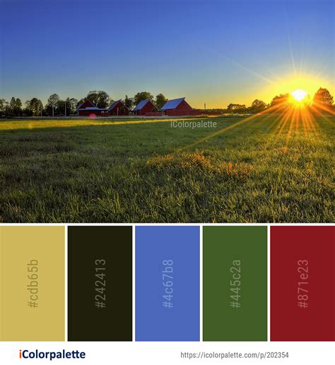Color Palette ideas from 7106 Sky Images | iColorpalette | Color palette, Nature images, Palette