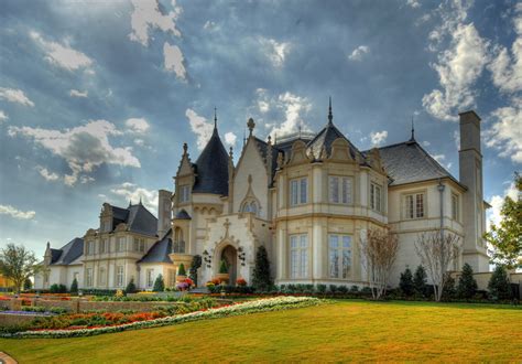 Opulent French Inspired Castle Like Mega Mansion In Fort Worth Tx
