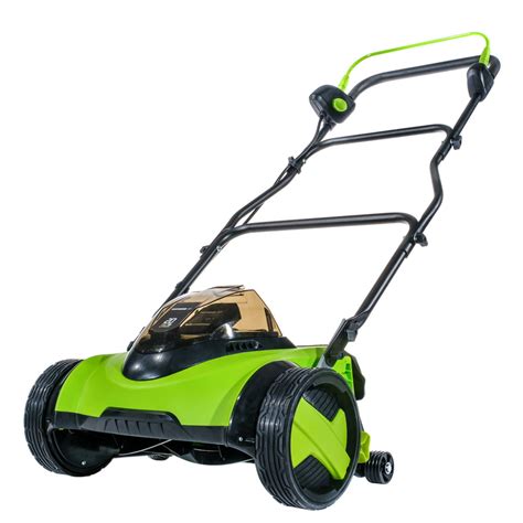 Earthwise 2120 16 20 Volt 16 Inch Electric Cordless Reel Lawn Mower 2