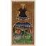 Tarot World Card From 1400s Italian Visconti Deck  Candlelight Stories
