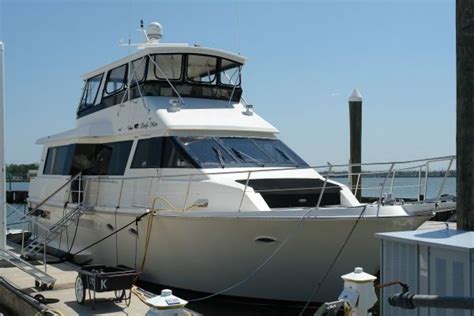 1991 Viking 55 Widebody Motor Yacht Boats Yachts For Sale