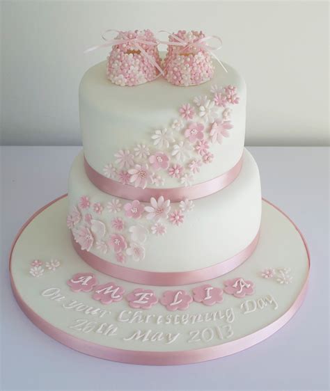 Or maybe you don't like your current method!? Sugar Ruffles Girls Christening Cake - CakeCentral.com