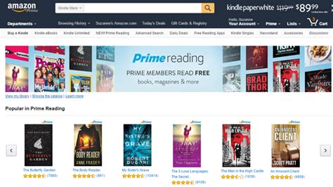 Here's how to get them prime reading gives members access to a library of more than 1,000 digital books, magazines and prime reading requires the kindle app, so isn't just limited to kindles themselves. Amazon Prime Members Get More Free Books - Techlicious