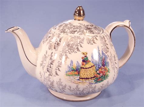 Sadler Crinoline Lady Vintage China Tea Pot Tea Pots China Tea
