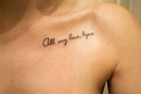 new collarbone tattoo